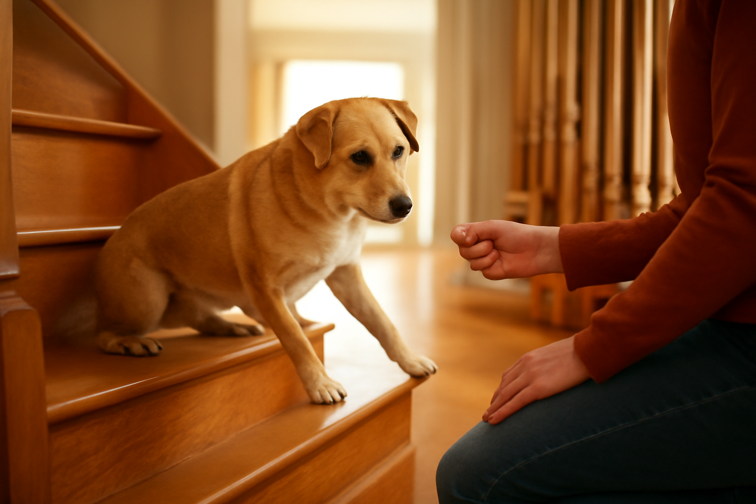 Cara Melatih Anjing Meniti Tangga: Panduan Bertahap